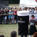 Das Guinnessglas brachte den Spielern Getränke