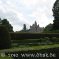 Cawdor Castle vom Labyrinthgarten aus