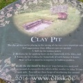 Infotafel Clay Pit