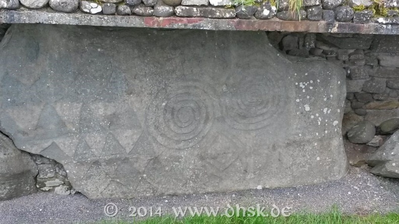 Stein bei Newgrange