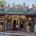 Ein chinesischer Tempel in der Nachbarschaft des Hotels
