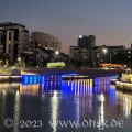 Und damit Singapur schön bunt bleibt, hat jede Brücke eine andere Farbe