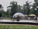 Großer Springbrunnen im Schlosspark