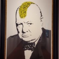 Winston Churchill mit neuer Frisur