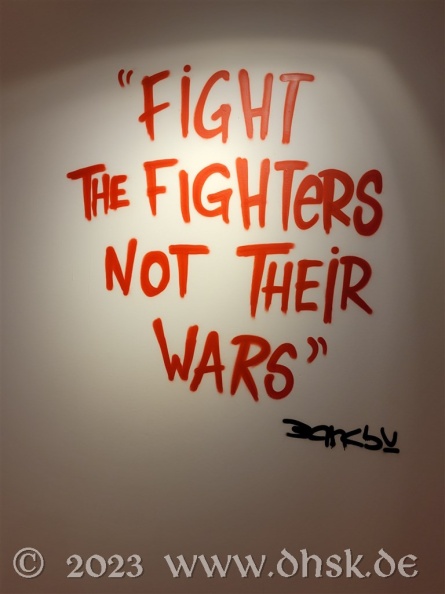 Bekämpft die Kämpfer, kämpft nicht ihre Kriege