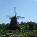Eine Mühle die dort aufgebaut wurde